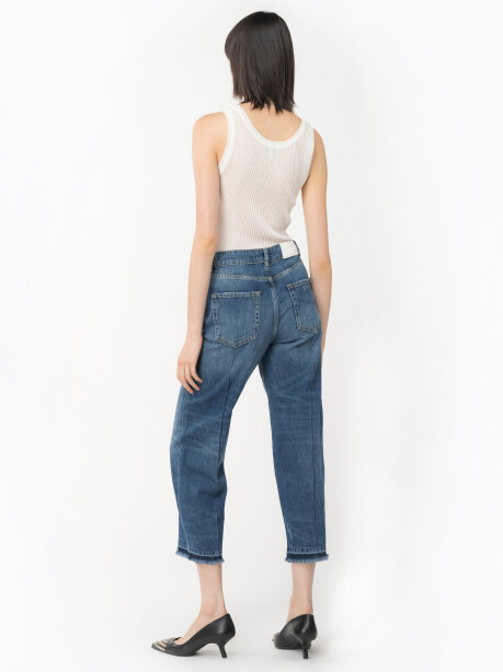 Jeans boyfriend cropped - 2