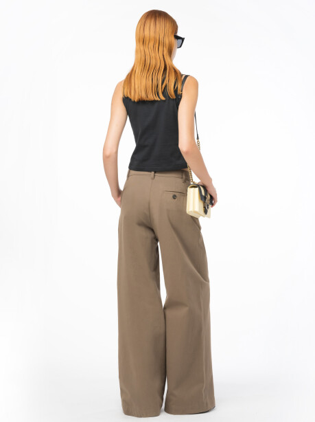 Pantaloni ampi in cotone - 2