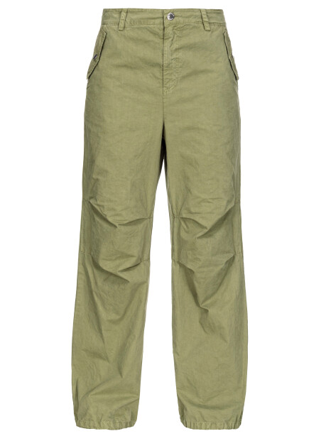 Pantaloni cargo  a gamba ampia stile utility - 4