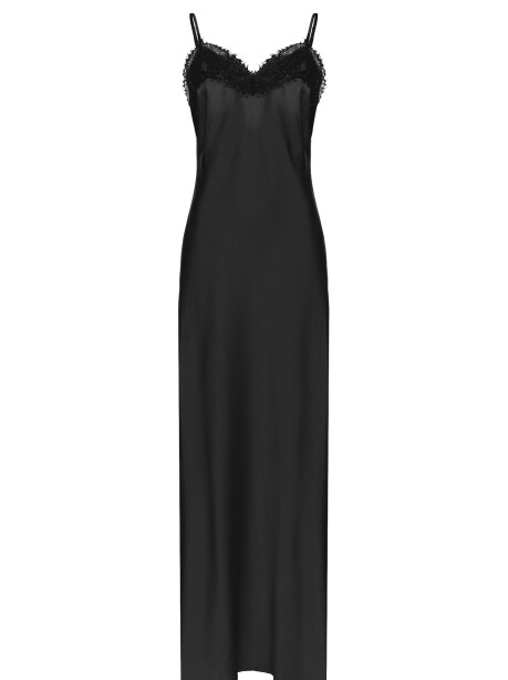 Slip dress in raso fluido - 1