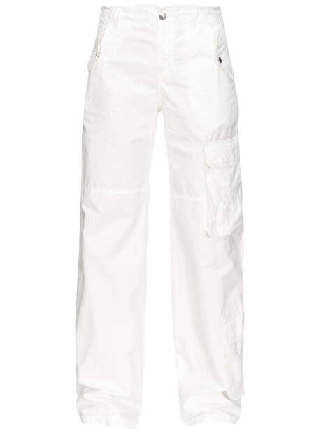 Pantaloni cargo in cotone - 4