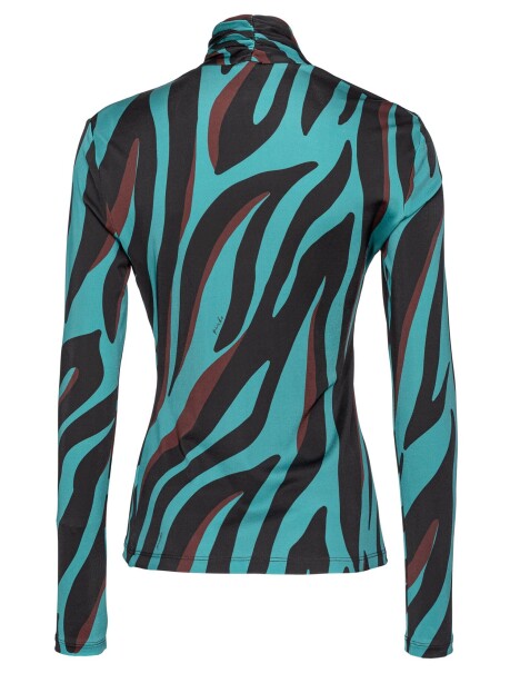 Maglia in jersey stampa zebra - 2