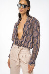 Camicia stampa snake - 1