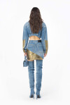 Minigonna denim golden - 1