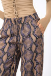 Pantaloni palazzo snake - 3