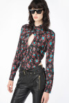 Camicia con stampa animalier colorata - 1