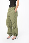 Pantaloni cargo  a gamba ampia stile utility - 3