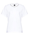 T-shirt con cristalli a collana - 4