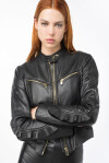 Giacca biker stile corsetto - 3