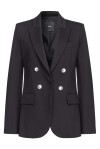 Blazer doppiopetto in punto stoffa - 1