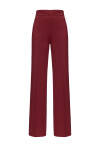 Pantaloni flare-fit effetto neoprene - 1