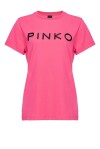 T-shirt jersey stampa logo Pinko - 4